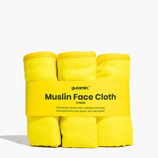 Muslin Cotton Washcloth 3-Pack