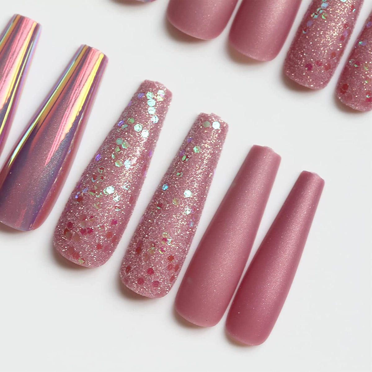 Rose Gold Holographic Bliss